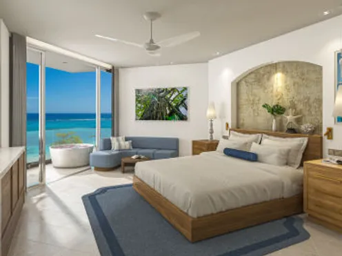OCL – Mammee Bay Oceanview Club Level Room w/ Balcony Tranquility Soaking Tub