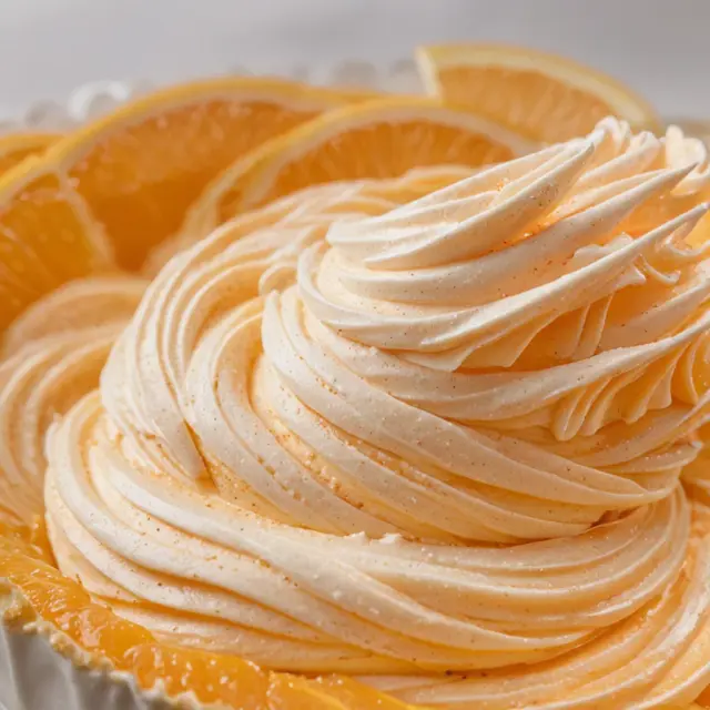 Orange Creamsicle Buttercream Icing