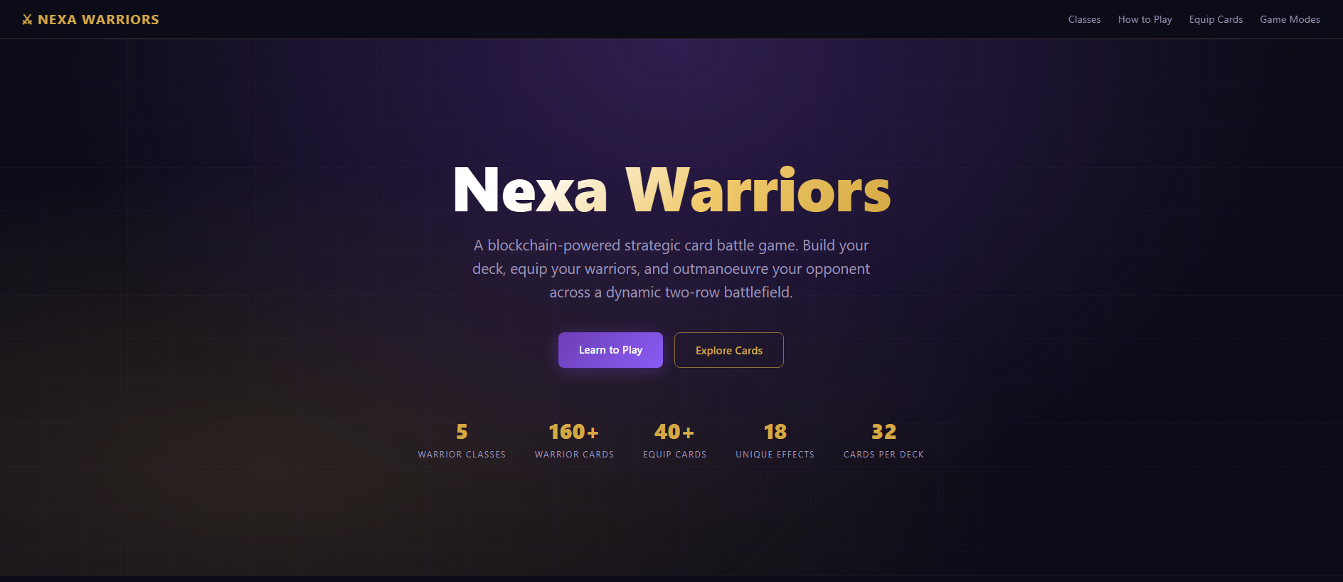 Stored capture of testnet-play.nexawarriors.cash