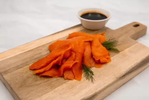 Koudgerookte Sockeye Zalm - Vis kopen bij de Familie Chase - www.Vleeskopenbijdeboer.nl