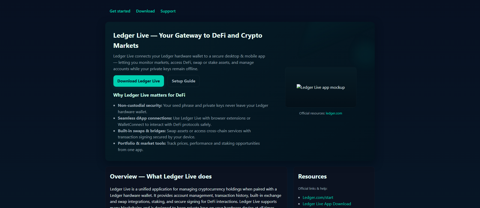 Screenshot of defi-live.pages.dev