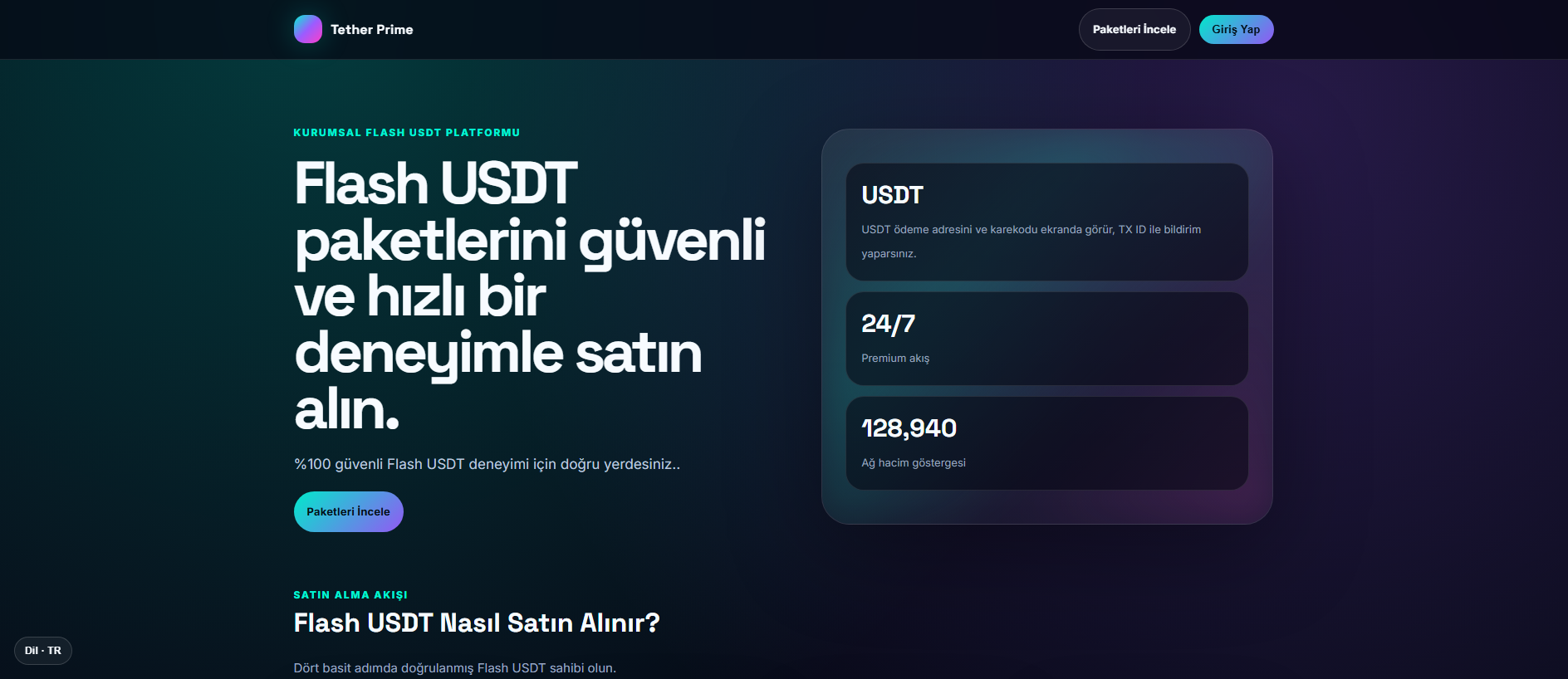 Screenshot of flshusdt.com
