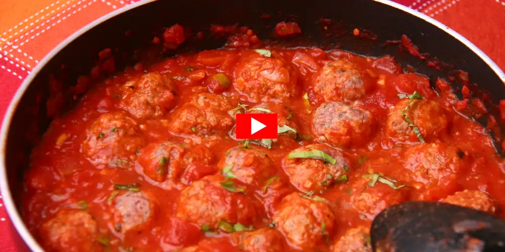 Gehaktballetjes in tomatensaus - Vleeskopenbijdeboer.nl