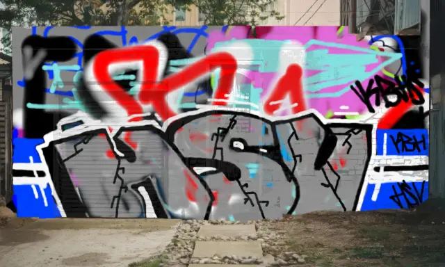 Graffiti artwork by FuckBIF