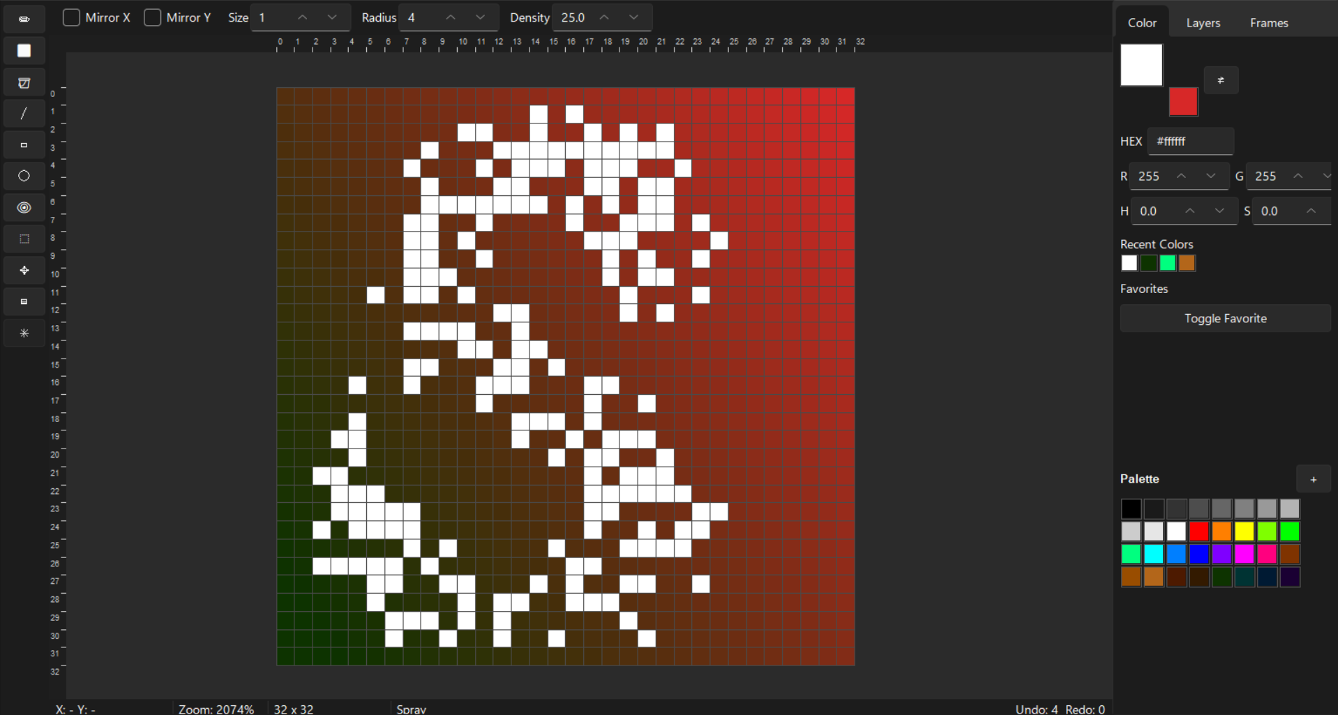 Pixels-T Editor Screenshot