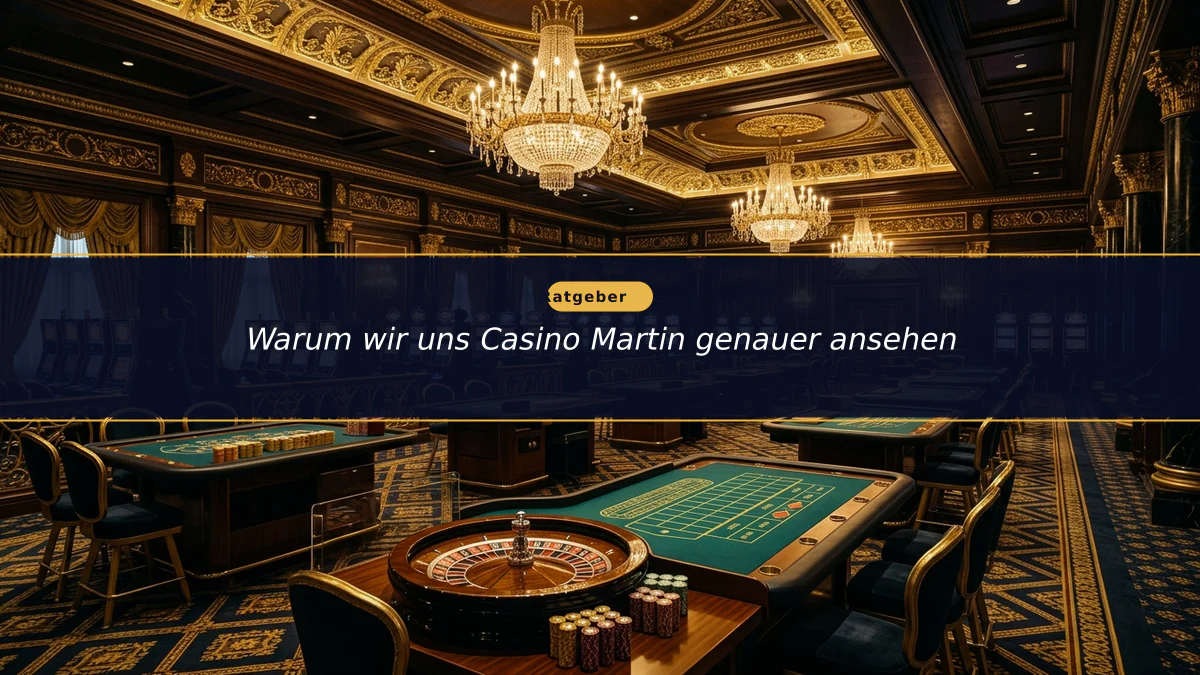 Warum wir uns Casino Martin genauer ansehen