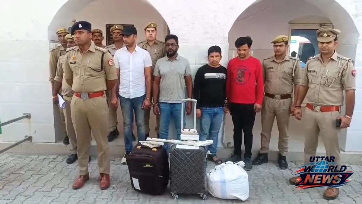 अलीगढ़ में जाली नोटों के बड़े रैकेट का खुलासा, सरगना समेत 4 गिरफ्तार, 7.70 लाख बरामद