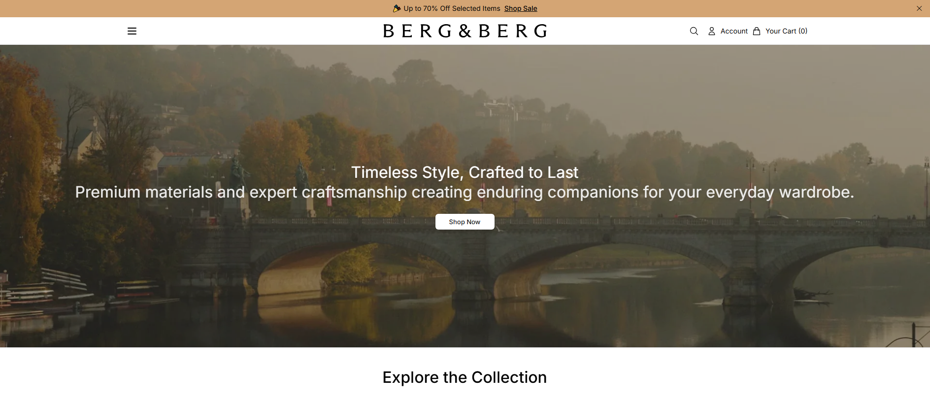 Stored capture of bergberg.shop