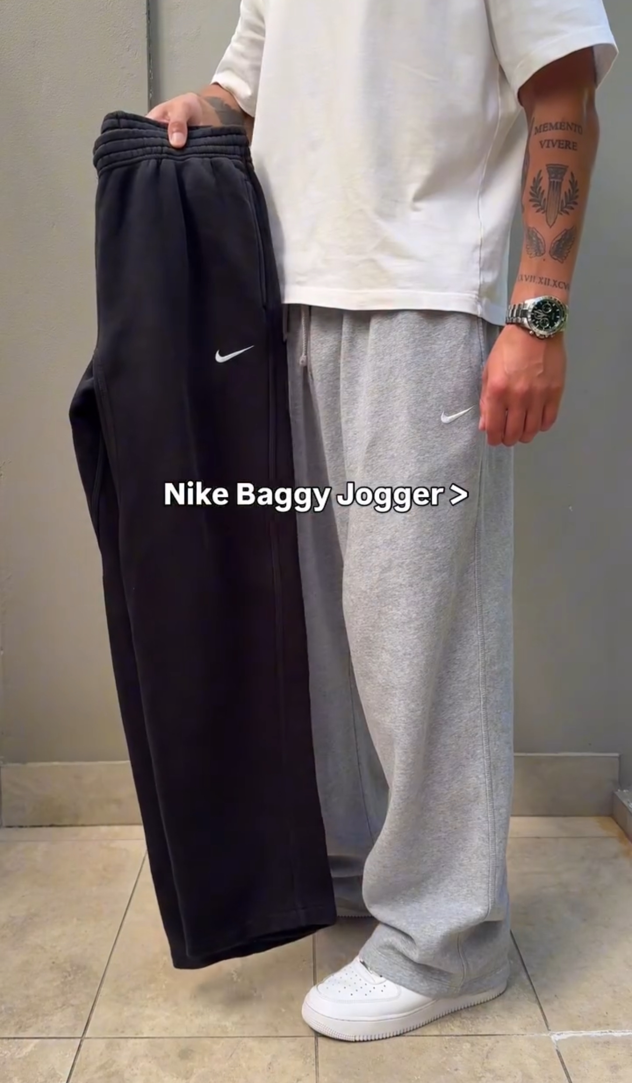Pantalón Nike Baggy Deluxe detalle BigBoxEC