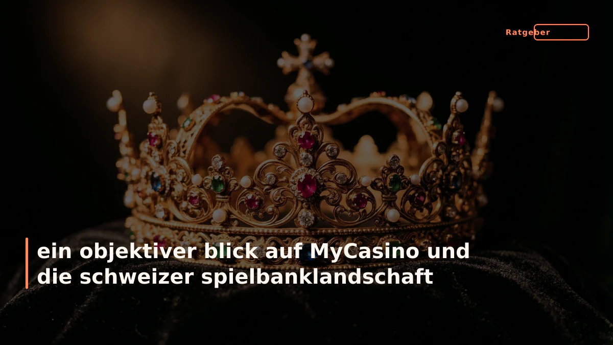 ein objektiver blick auf MyCasino und die schweizer spielbanklandschaft