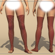 Stockings dyed