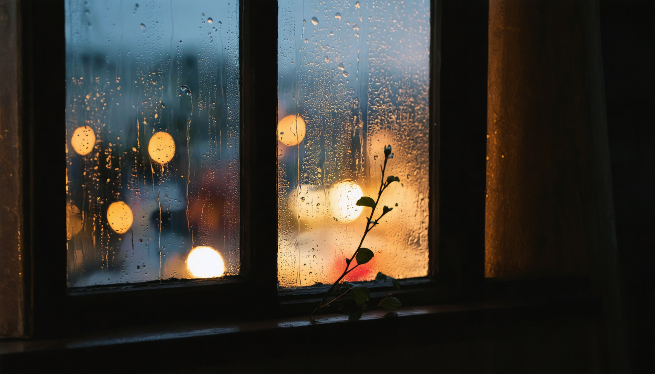 A foggy pane of glass pretending to be a window onto certainty, conducting warmth it never generated.