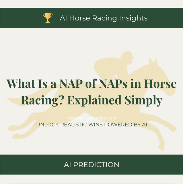 What Is a NAP of NAPs in Horse Racing? Explained Simply