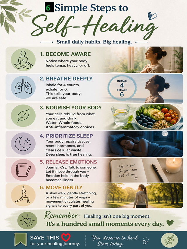 6 Daily Habits That Help Your Body Heal Naturally