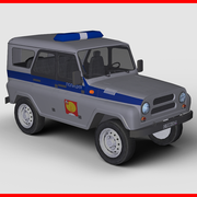 UAZ-3151-Hunter-Police