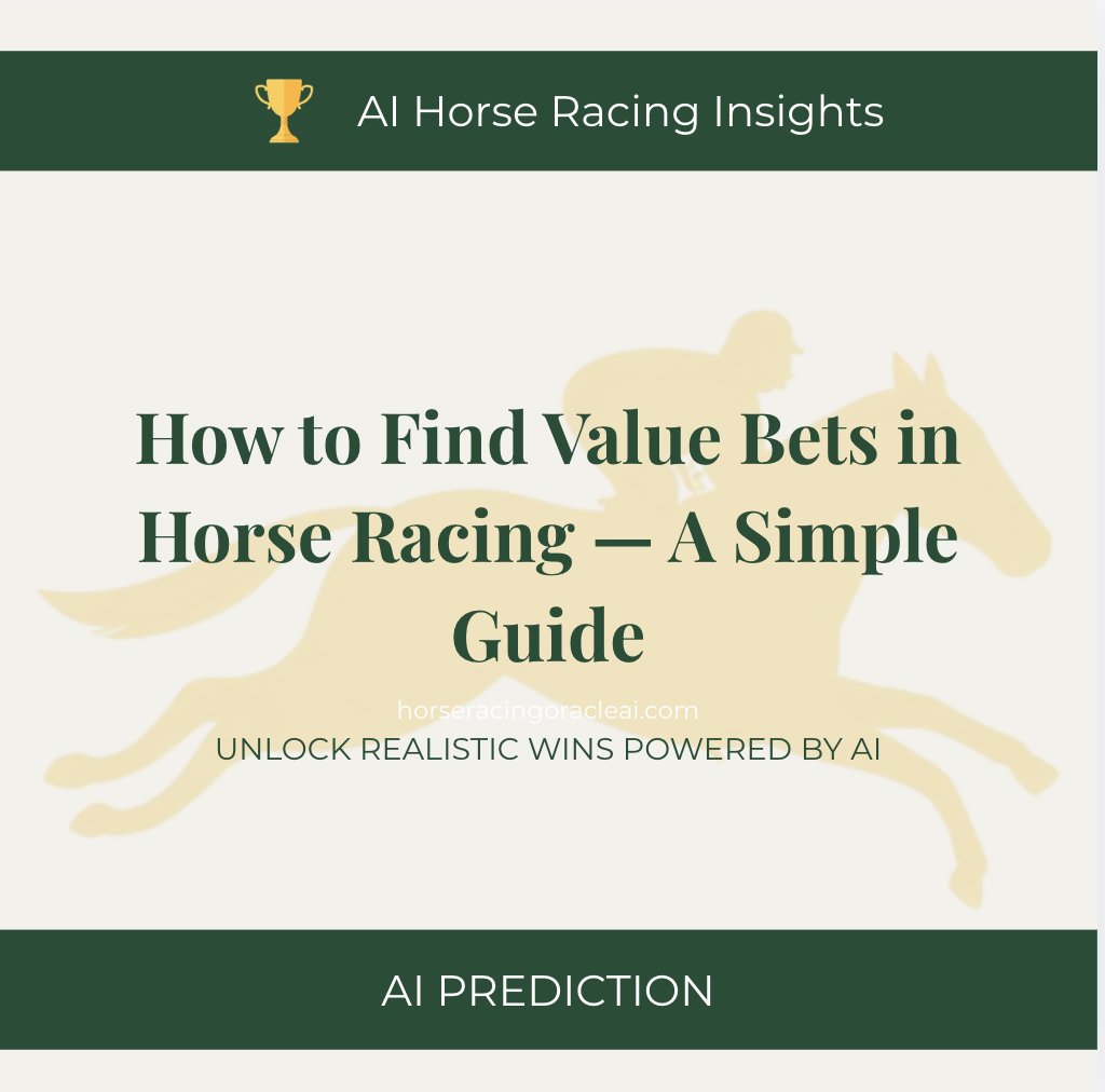 How to Find Value Bets in Horse Racing — A Simple Guide
