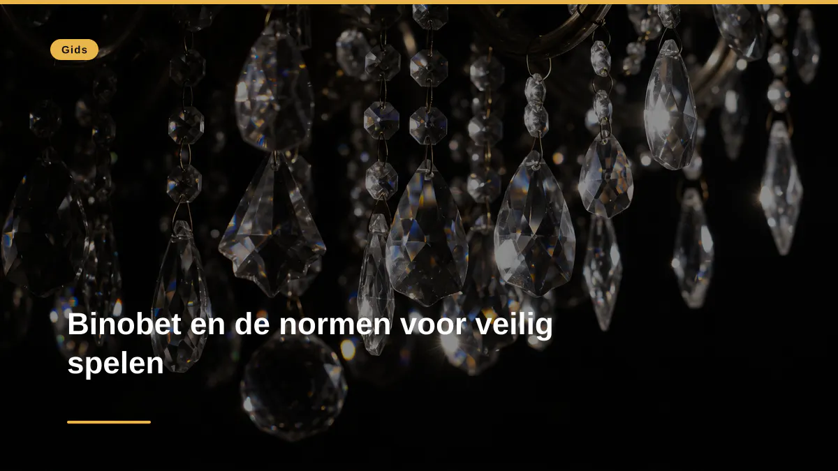 Binobet en de normen voor veilig spelen