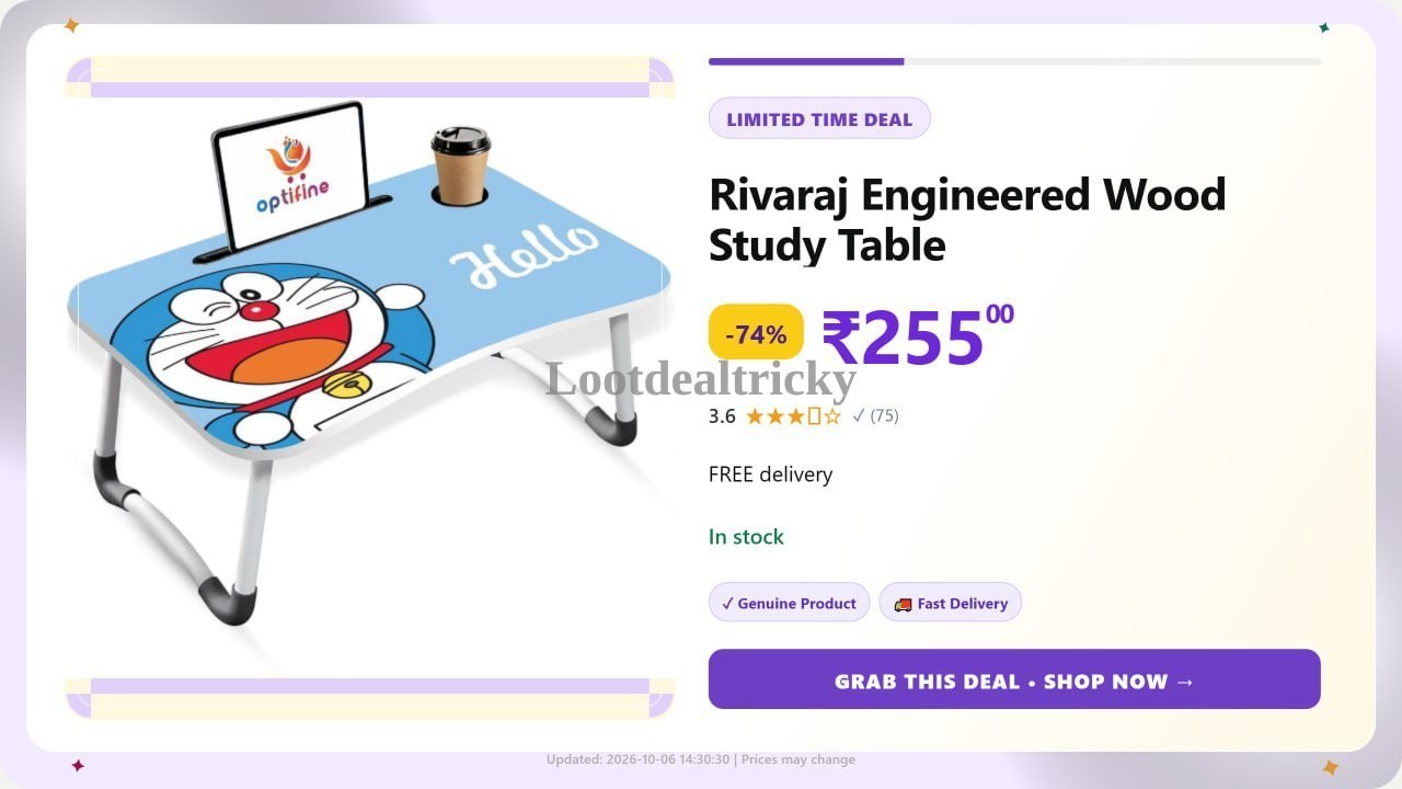   rivaraj Engineered Wood – Just ₹255 | Limited Time Loot Offer