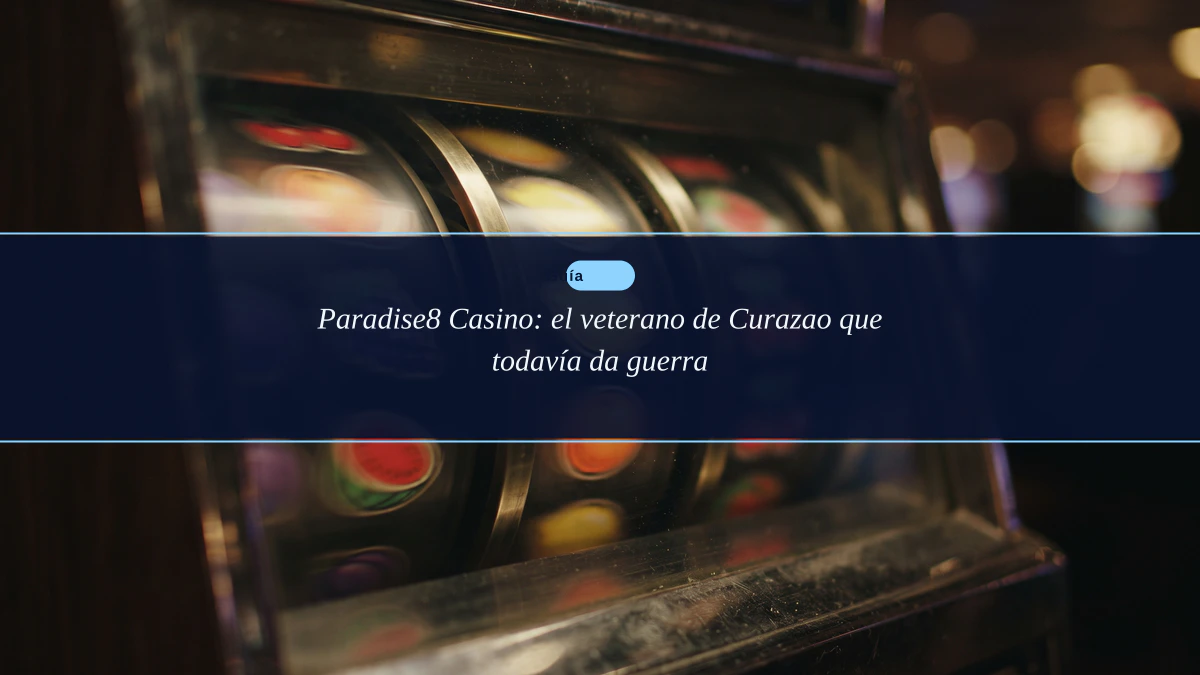 Paradise8 Casino: el veterano de Curazao que todavía da guerra