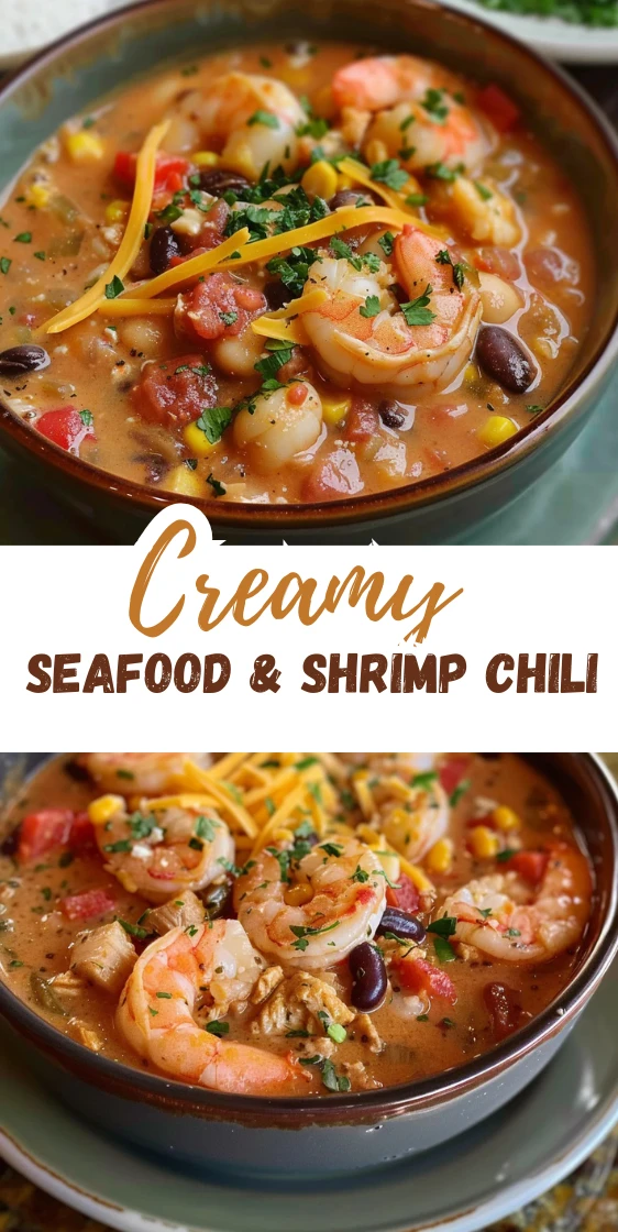 Creamy Seafood and Shrimp Chili – The Ultimate Comfort Bowl