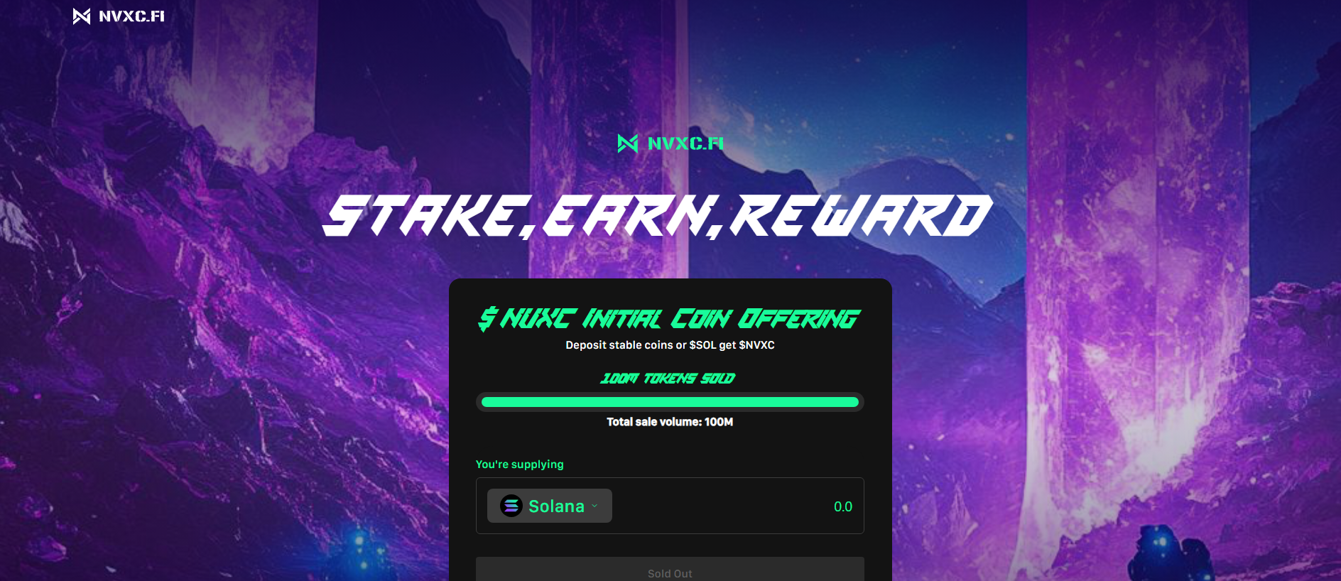 Stored capture of nvxc-finance-website.pages.dev