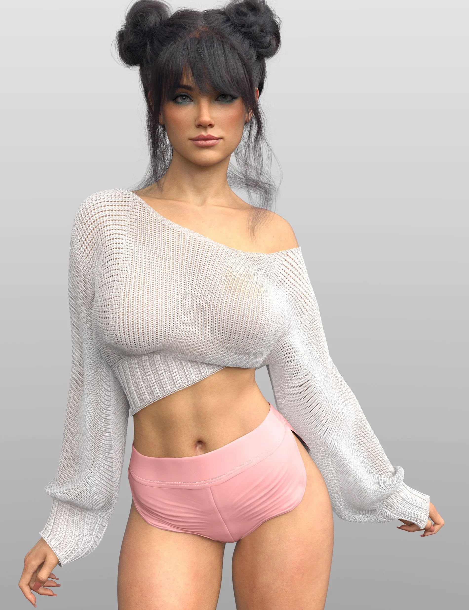 dForce X-Fashion Overclock Comfort Outfit for Genesis 9 and 8 Femalenew 