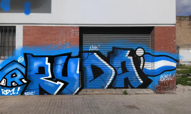 Graffiti artwork by vandald