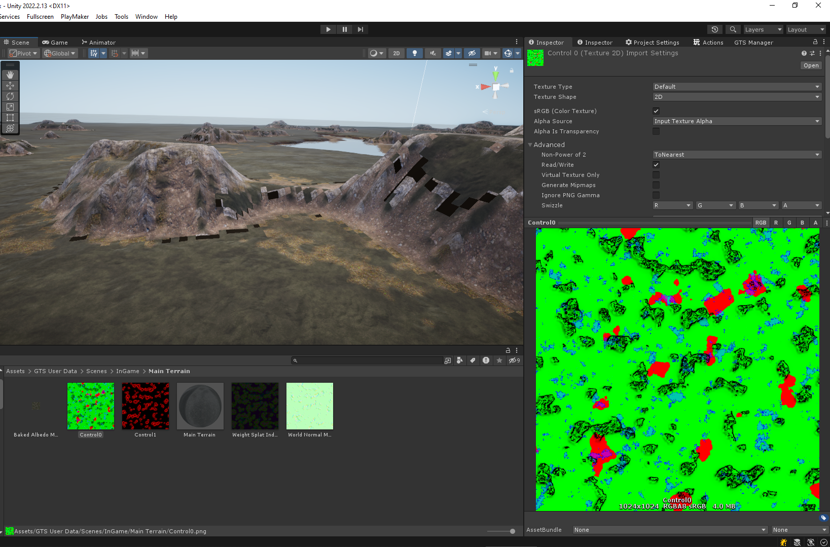 Having Trouble With GTS GTS Glyph Terrain Shader Canopy