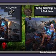 Fallen-Angel-Wall-Mural