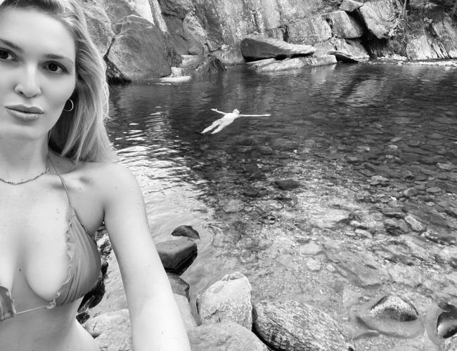 Ella ha acusado a su ex en documentos judiciales de chantaje, lo que él ha negado.Instagram / @olivianuzzix