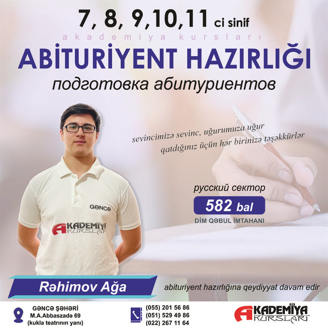 5 Rəhimov Ağa 582