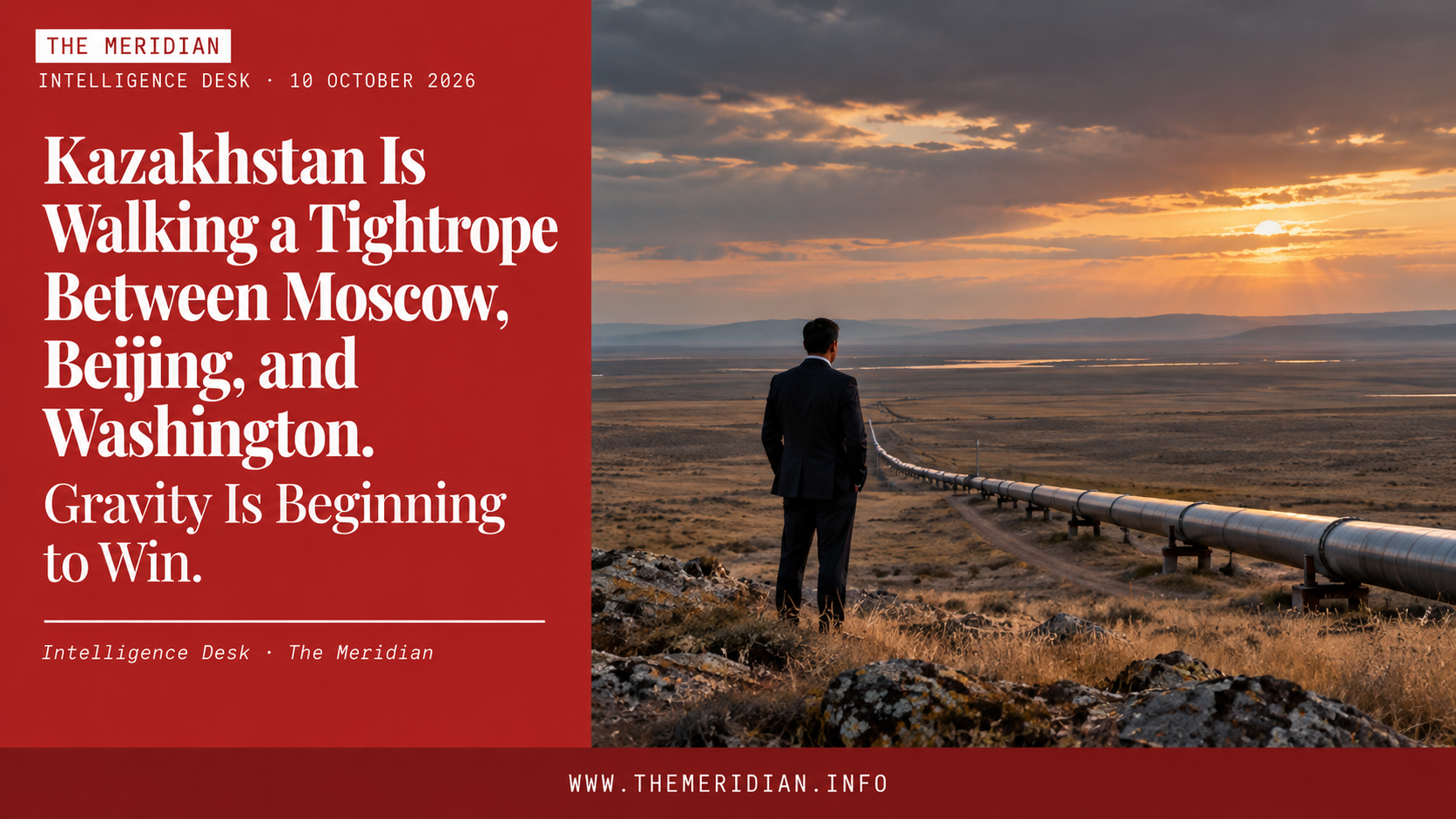Kazakhstan Tightrope Moscow Beijing Washington Gravity Is Beginning to Win Intelligence Desk October 2026 The Meridian