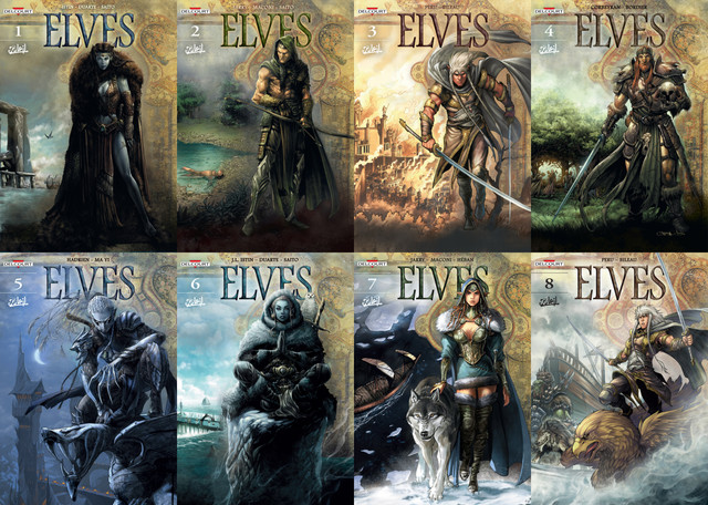 Elves Issues 01-08 Covers