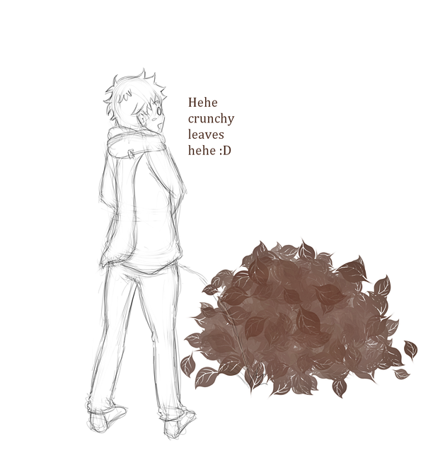 crunchy leaves
