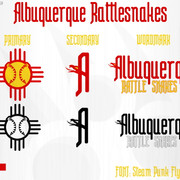 Albuquerque Rattlesnakes Branding Sheet