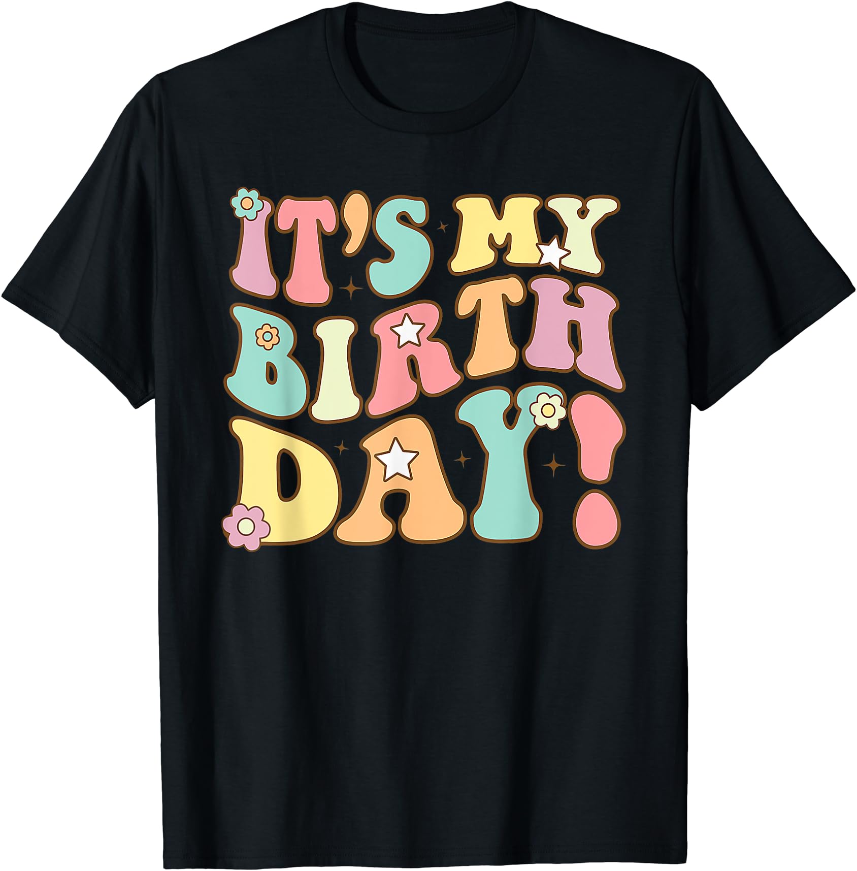 It's My Birthday Retro Groovy Birthday Tee Unisex T-Shirt | eBay