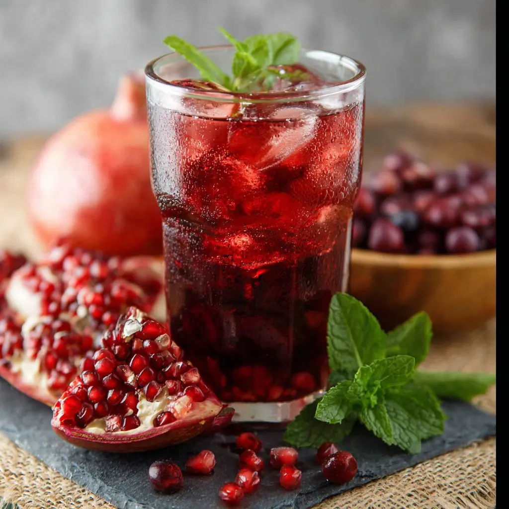 Pomegranate Berry Iced Tea: Boost Your Antioxidant Intake!