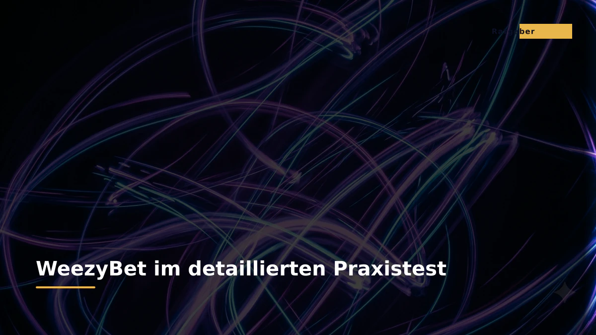 WeezyBet im detaillierten Praxistest