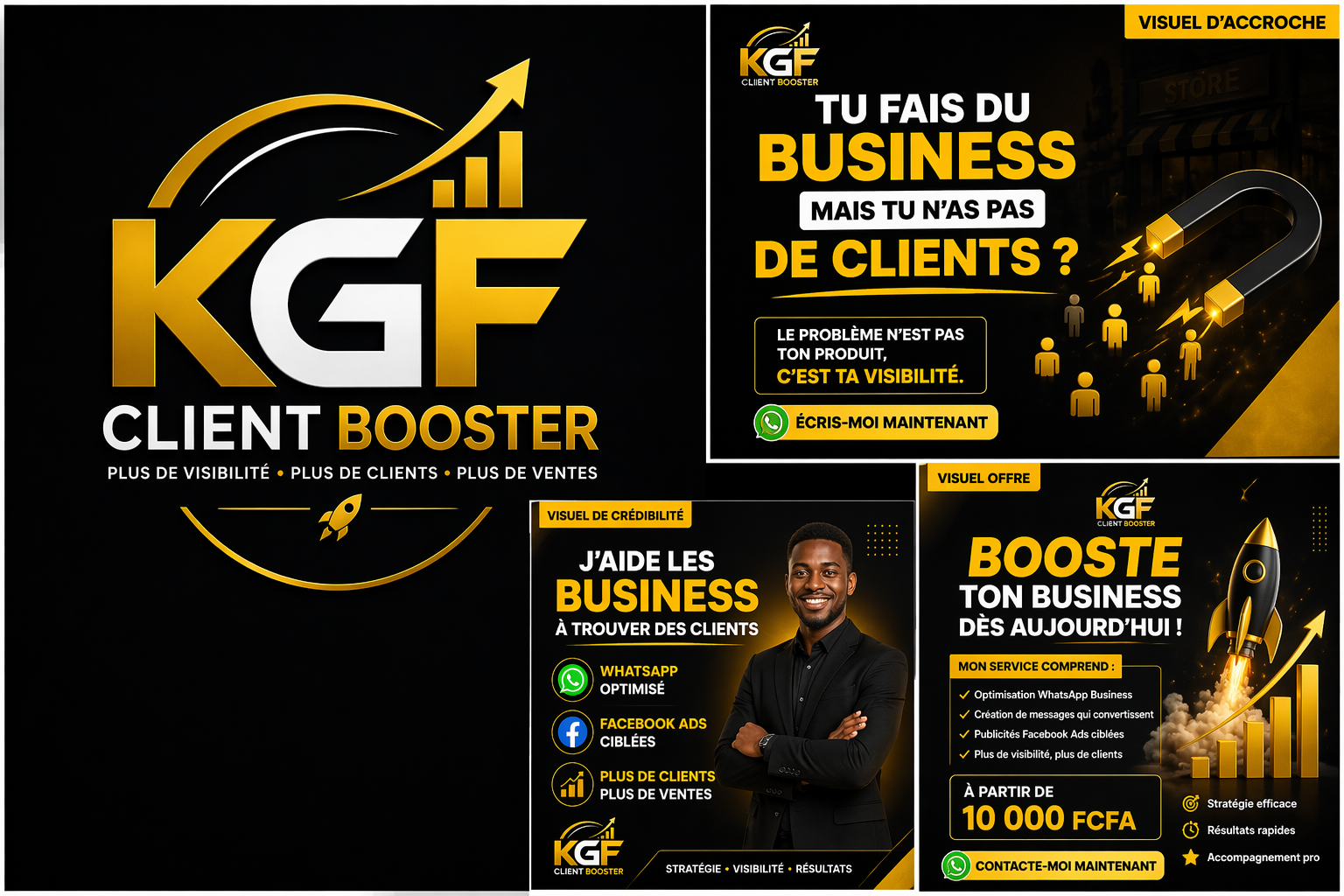 KGF Client Booster Collage