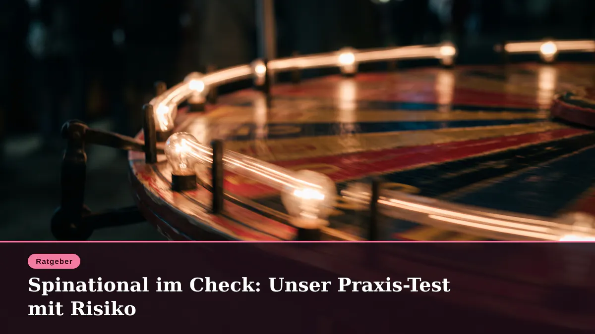Spinational im Check: Unser Praxis-Test mit Risiko