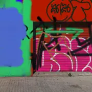 Graffiti artwork by uuuauuuauau