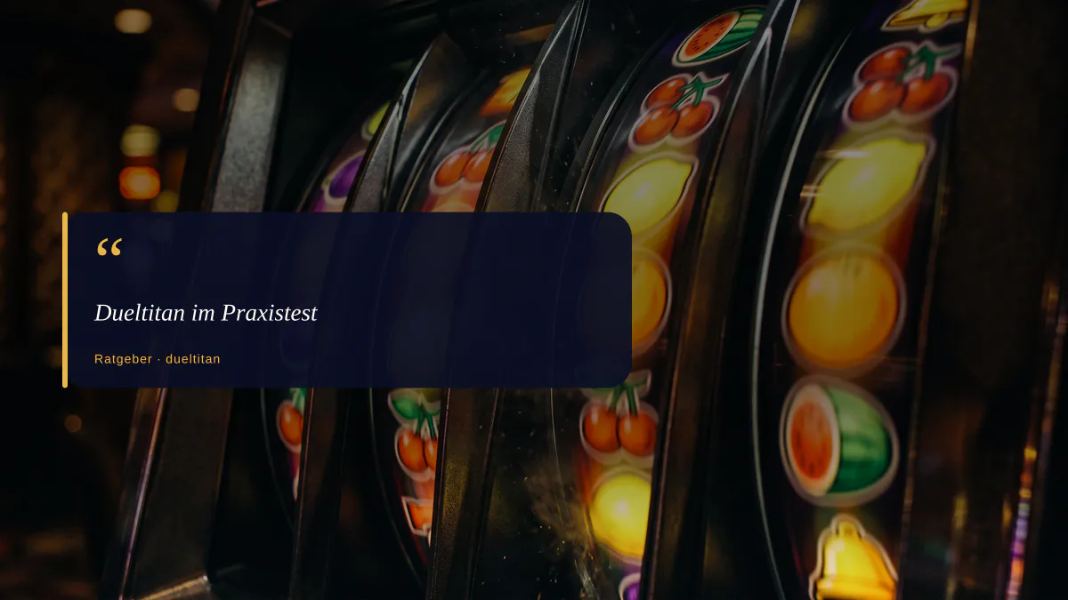 Dueltitan im Praxistest