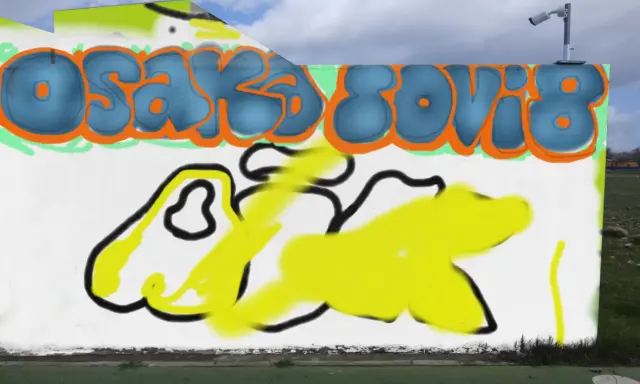 Graffiti artwork by osaka