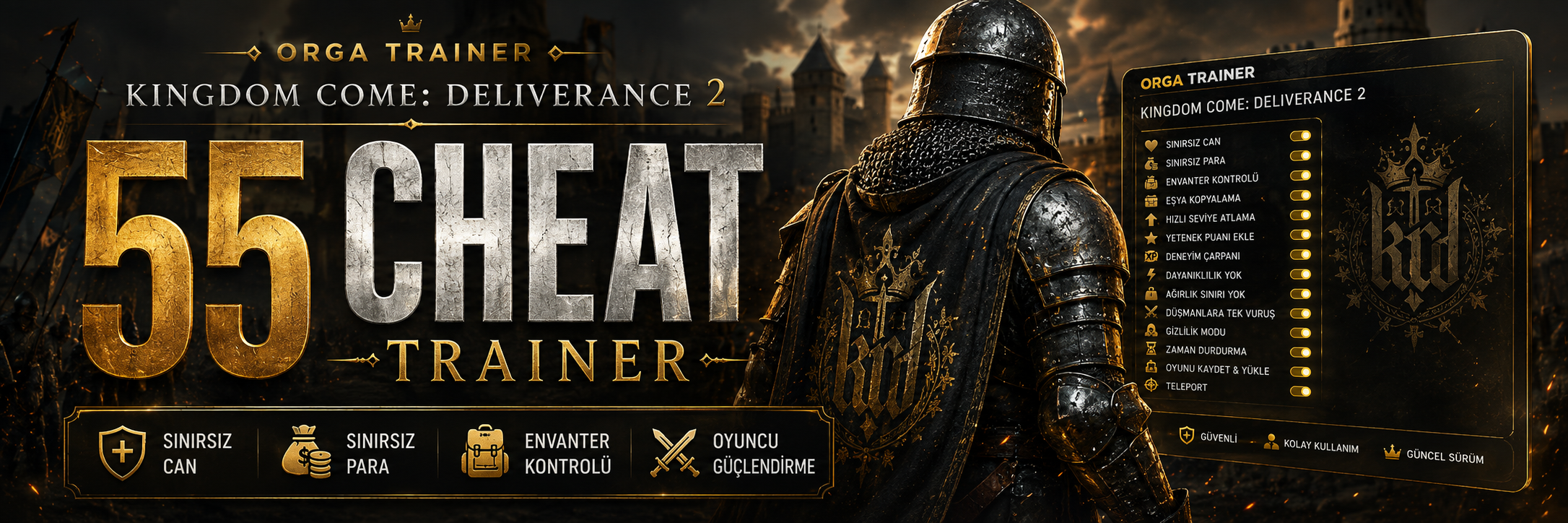 Kingdom Come: Deliverance 2 için 55 özellikli mod yayında!