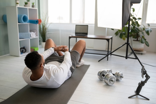 Exercícios de costas em casa