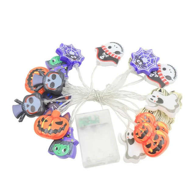 Halloween Pumpkin Ghost Lantern Lights