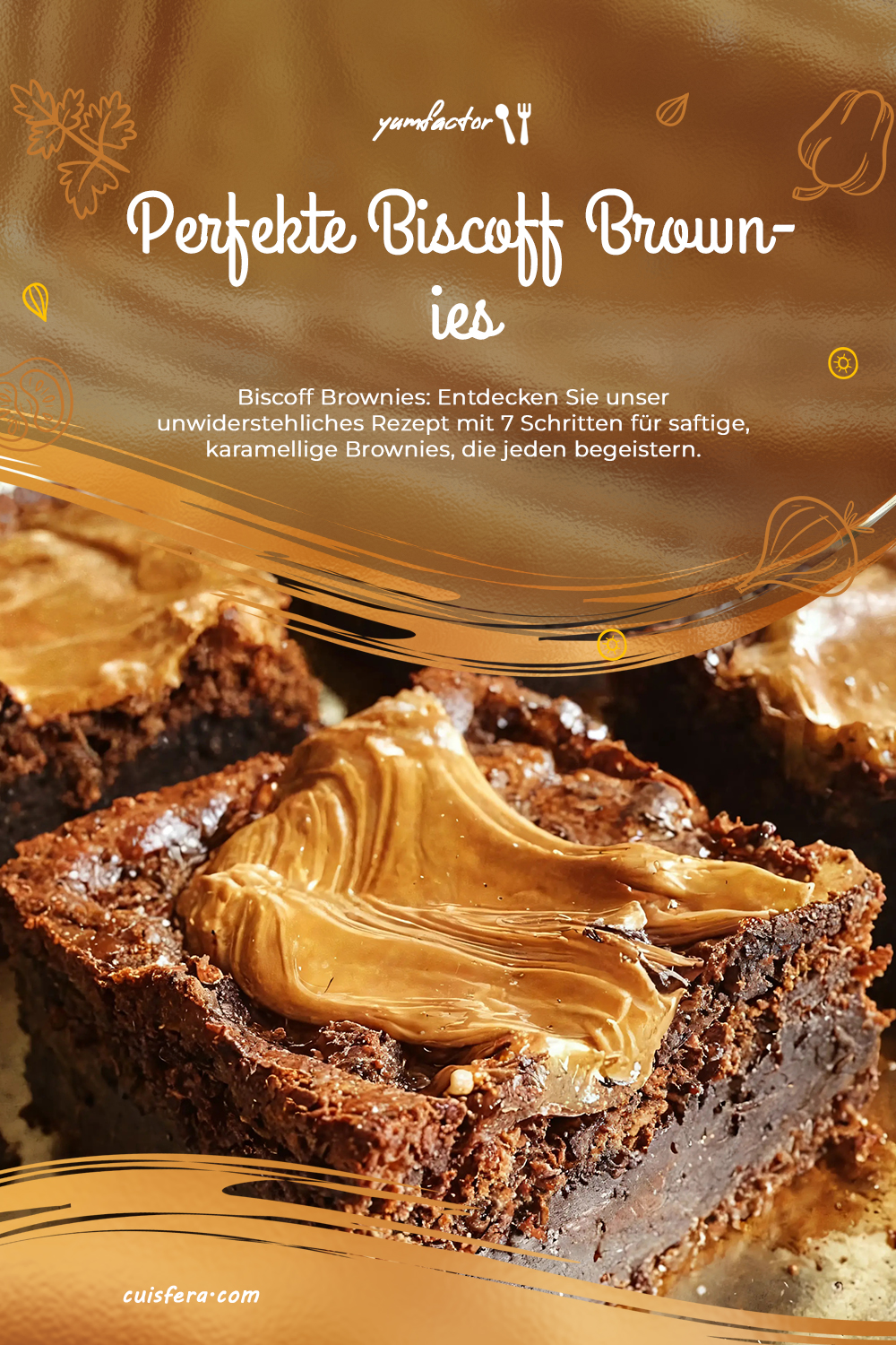Perfekte Biscoff Brownies