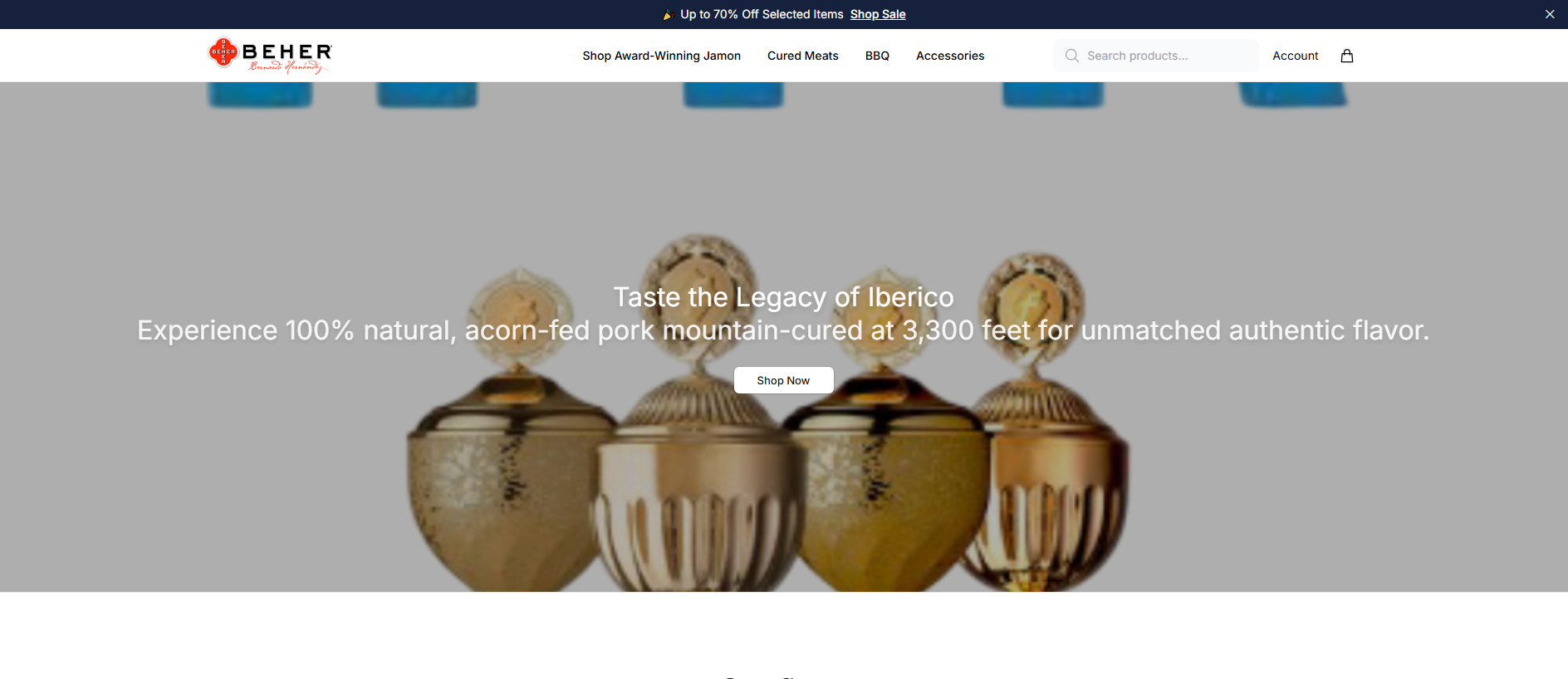 Stored capture of behrly.shop