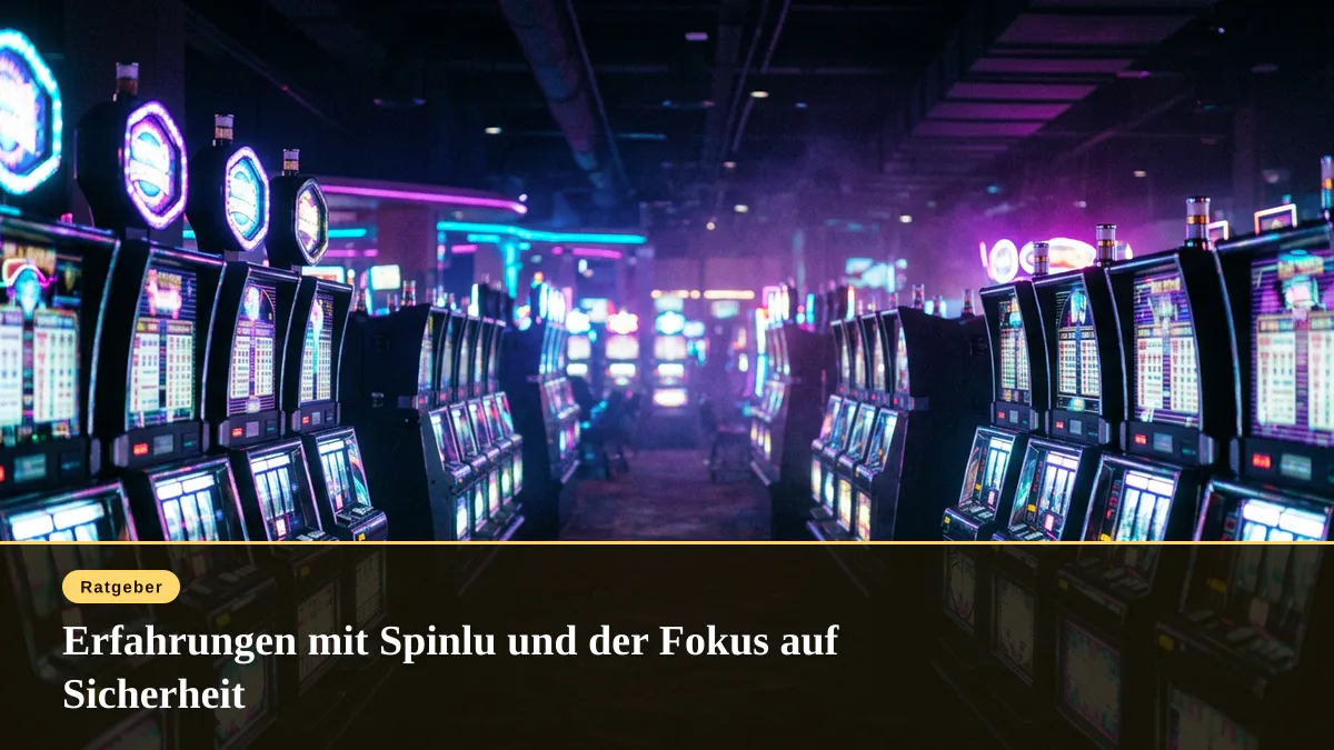 Erfahrungen mit Spinlu und der Fokus auf Sicherheit