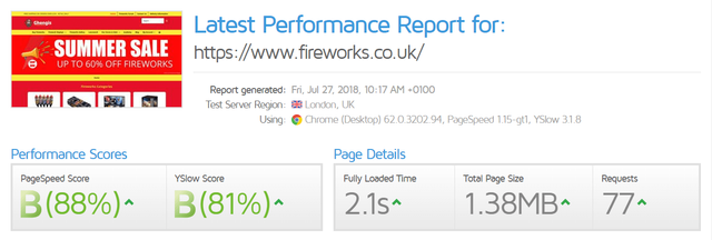 Pre Autoptimize fireworks co uk